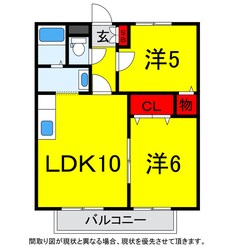 サンハイツＭの物件間取画像